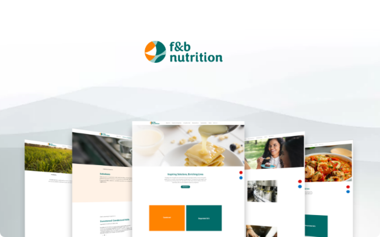 F&B Nutrition Web Development by Spacebar