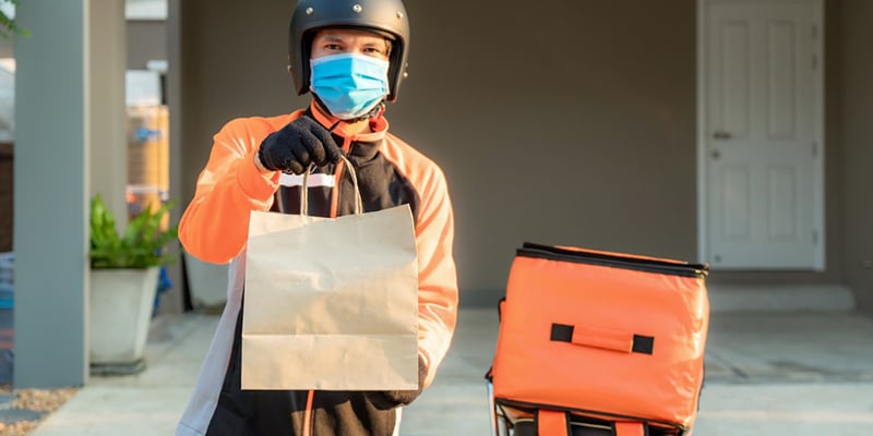 Food and parcel delivery case study