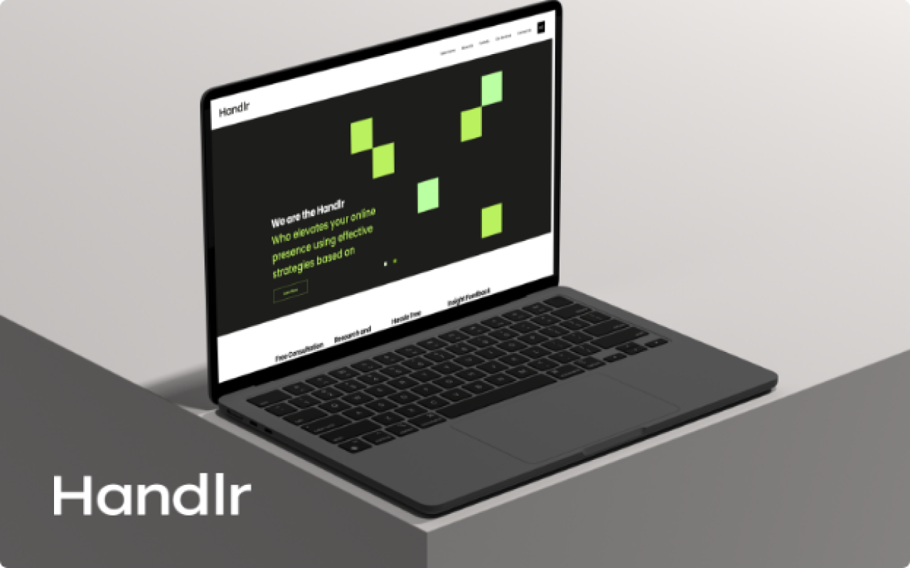 Handlr Web Design & Development by Spacebar