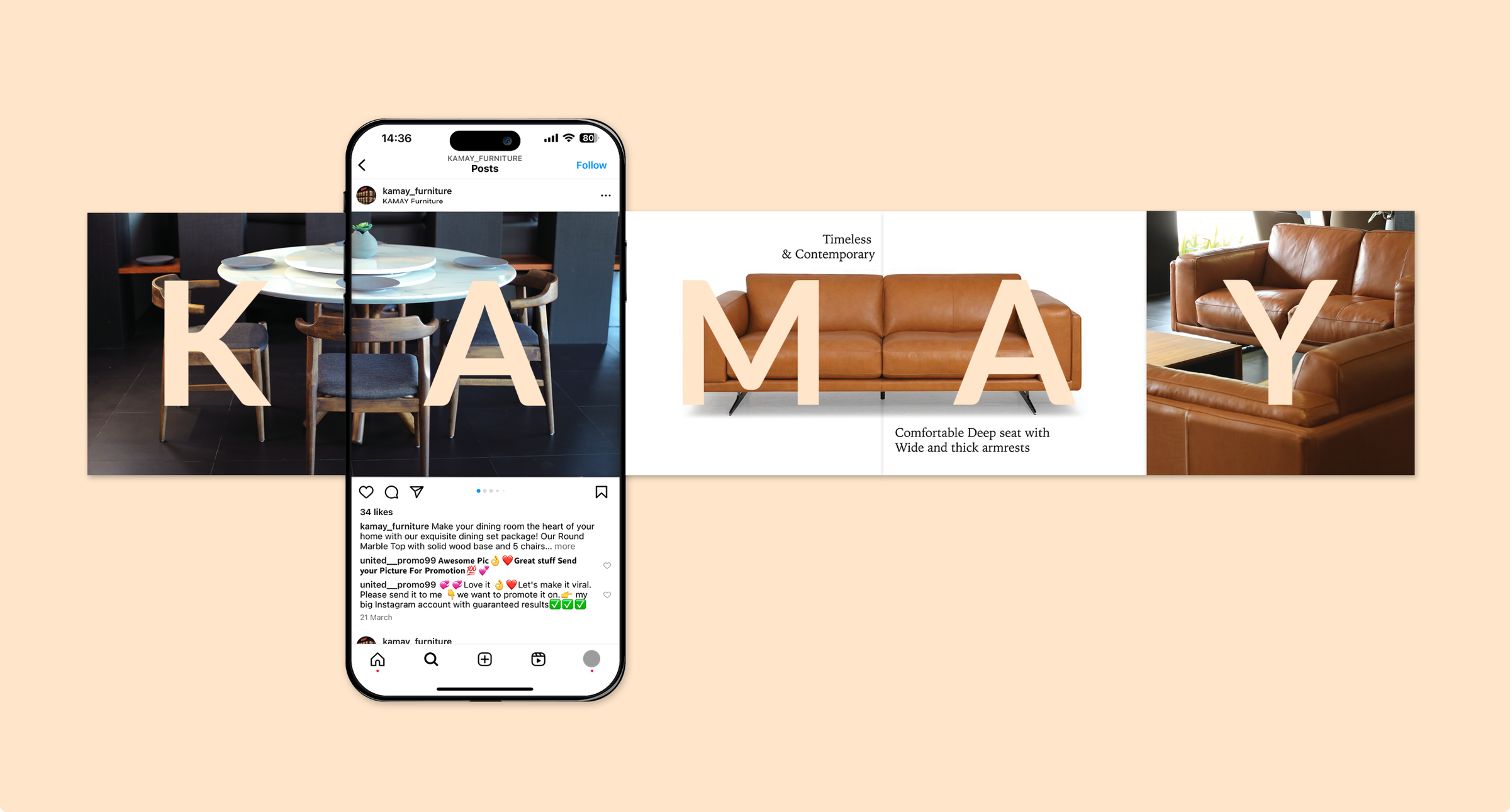 KAmay digital marketing, social media project by Spacebar, image 4