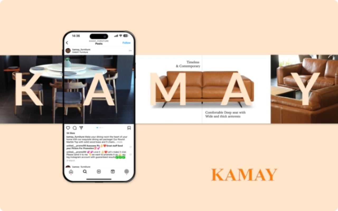 KAMAY Social Media Creation by Spacebar