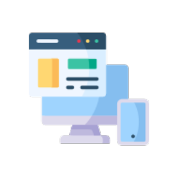 Mobile-responsive website icon