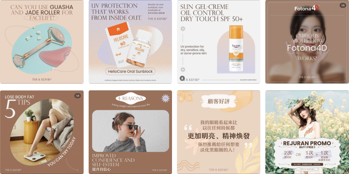 THe K Klinik digital marketing, social media project by Spacebar, image 3