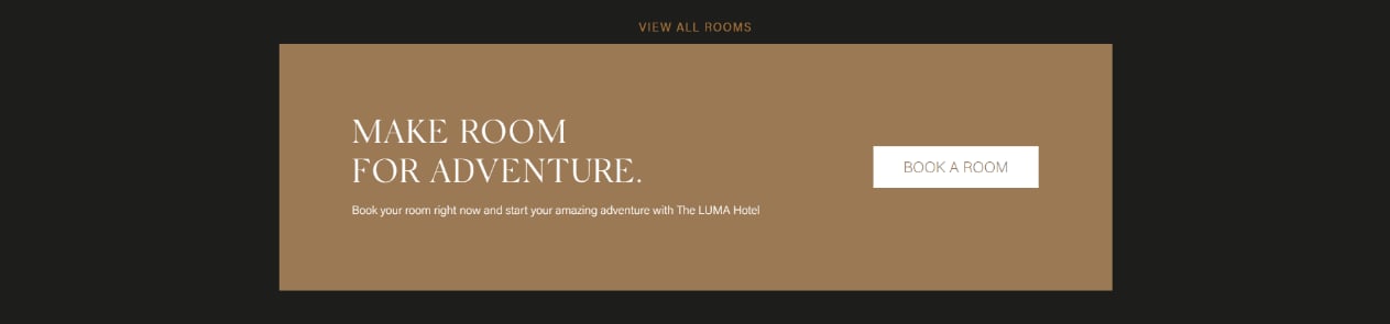 The Luma Hotel web design, ui&ux project by Spacebar, image 4