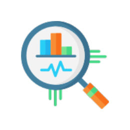 Website analytics and conversion icon