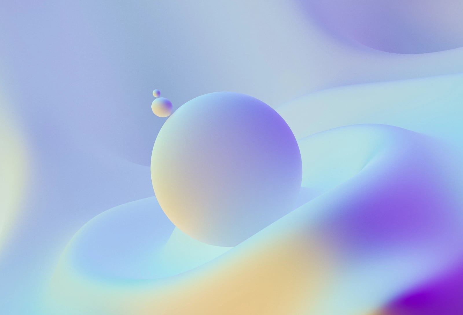 Website design and development in Penang, abstract 3D artwork
